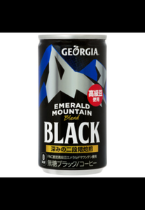 ジョージア　エメラルドマウンテンブラック缶１８５ｇの商品写真