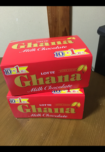 ロッテ　ガーナミルク　１１箱入の商品写真