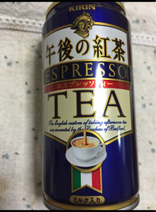 キリン　午後の紅茶エスプレッソティー　缶　１８５ｇの商品写真