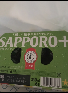 サッポロ ＳＡＰＰＯＲＯ＋ 缶 ３５０ｍｌ×６の商品写真