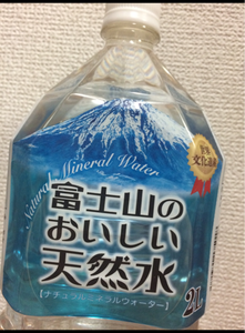 朝霧ビバレッジ　富士山のおいしい天然水　２Ｌの商品写真