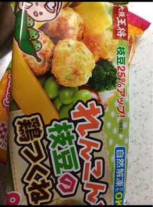 大阪王将　れんこんと枝豆の鶏つくね　１２０ｇの商品写真