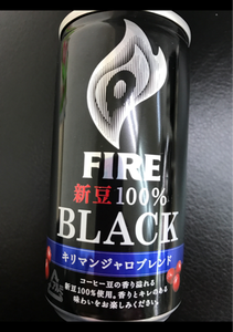 キリンファイア新豆１００ブラックキリマン缶１８５ｇの商品写真