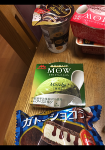 森永　モウ　抹茶　１４０ｍｌの商品写真
