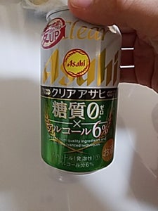クリアアサヒ　糖質０　缶　３５０ｍｌの商品写真