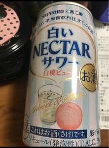 サッポロ白いネクターサワー白桃ピューレ缶３５０ｍｌの商品写真