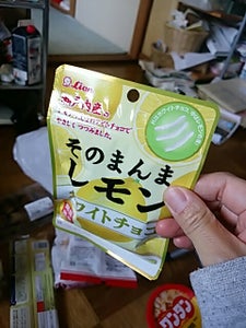 ライオン菓子　そのまんレモンホワイトチョコ　２５ｇの商品写真