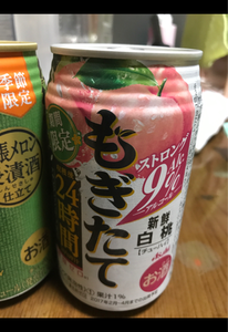 アサヒ　もぎたて１７年期間限定新鮮白桃缶３５０ｍｌの商品写真