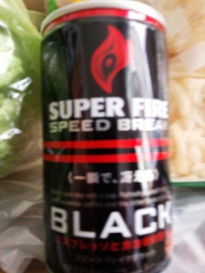 スーパーファイアスピードブレイクブラック缶１６５ｇの商品写真