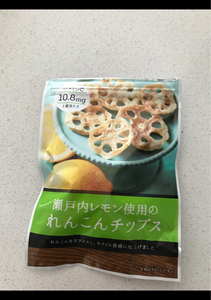 合食　瀬戸内レモンれんこんチップス　１２ｇの商品写真