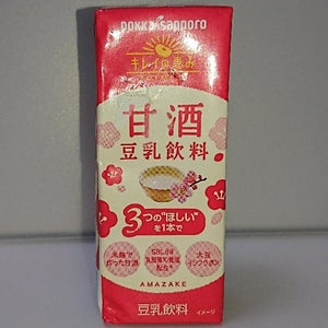 ポッカサッポロ　キレイの恵み甘酒豆乳　２００ｍｌの商品写真
