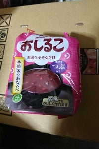 森永製菓　おしるこ　４袋　７２ｇの商品写真