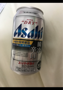 アサヒ　スーパードライ　瞬冷辛口　缶　３５０ｍｌの商品写真