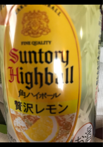 サントリー　角ハイボール贅沢レモン　缶　３５０ｍｌの商品写真