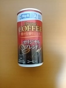 ビッグ・エー　コーヒー　加糖　缶　１９０ｇのレビュー画像