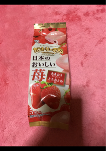 不二家　カントリーマアム日本のおいしい苺　５枚の商品写真