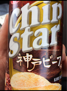 ＹＢＣ　チップスター神戸ビーフ味　５０ｇの商品写真