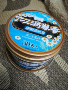 アース　渦巻香　カモミールの香り　缶入　３０巻の商品写真