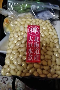篠田食品　北海道産大豆水煮　袋　３００ｇのレビュー画像