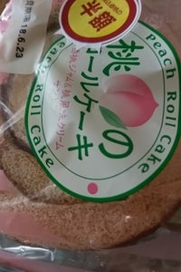 リョーユーパン　桃のロールケーキ　１個の商品写真