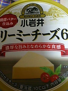 小岩井　クリーミーチーズ　６Ｐ　１２０ｇの商品写真