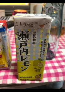 マルサン　ことりっぷ豆乳飲料瀬戸内レモン２００ｍｌの商品写真