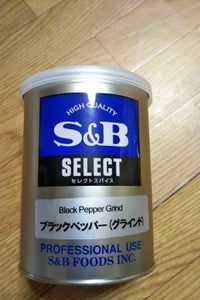 セレクトスパイス　ブラックＰグラインドＭ缶２１０ｇの商品写真