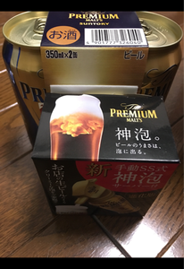プレミアム・モルツ新神泡サーバー付缶３５０ｍｌ×２の商品写真