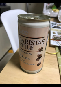 ＵＣＣ　バリスタズスタイルカフェオレ　缶　１８５ｇの商品写真