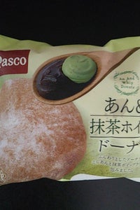 パスコ　あん＆抹茶ホイップドーナツ　１個の商品写真
