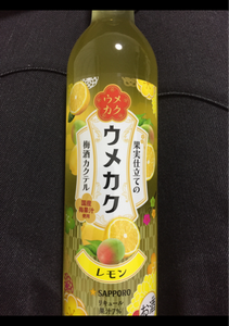 サッポロ　ウメカク　レモン　びん　５００ｍｌの商品写真