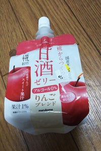 マルコメ　プラス糀米糀の甘酒ゼリーりんご　１６０ｇの商品写真