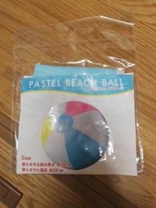 日本パール加工　ビーチボール　パステルのレビュー画像