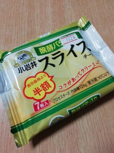 小岩井　スライスチーズ醗酵バター入　１２６ｇの商品写真