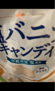 アサヒ　塩バニラキャンディ　１０１ｇの商品写真