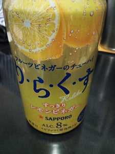 サッポロ　りらくす　レモン　缶　３５０ｍｌの商品写真