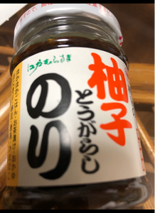 桃屋　江戸むらさき柚子とうがらしのり　１００ｇ瓶の商品写真