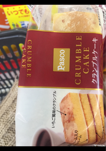 パスコ　クランブルケーキ　１個の商品写真