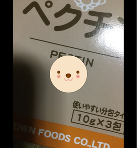 クラウンフーヅ　ペクチン　１０ｇ×３の商品写真