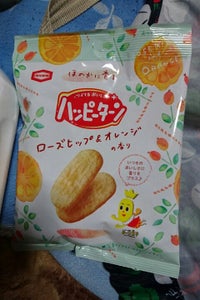 亀田製菓　ハッピーターンローズ＆オレンジ　３０ｇの商品写真
