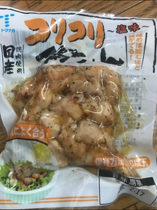 徳永　コリコリ鶏ちゃん　塩味　１８０ｇのレビュー画像