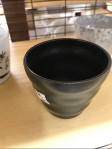 田村陶器　焼酎カップ　黒吹きのレビュー画像