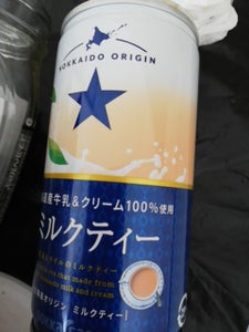 ポッカサッポロ　北海道オリジンミルクティ缶１９０ｇの商品写真