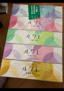 三菱製紙　ナクレ　ティッシュ　２００Ｗ　５箱のレビュー画像