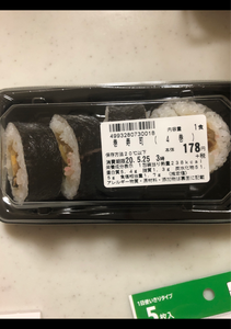 阪急デリカアイ　巻き寿司　４個のレビュー画像
