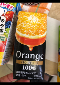 ジェイフード　オレンジ１００％　２００ｍｌのレビュー画像
