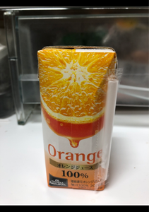 ジェイフード　オレンジジュース１００％　２００ｍｌのレビュー画像