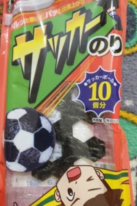 小善本店　サッカーのり　袋　１０枚のレビュー画像