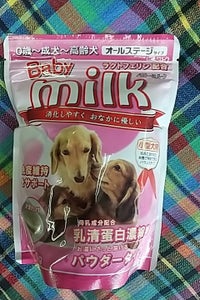 ミラクルペット　ベビーミルク　小型犬用　３００ｇのレビュー画像