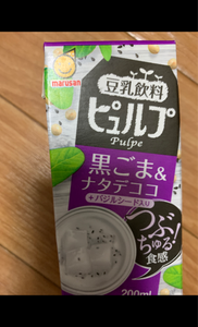 マルサン　豆乳黒ごま＆ナダデココの商品写真